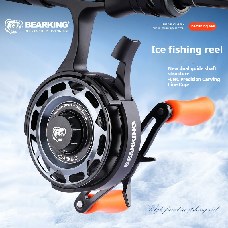 Ice Fishing Reel - Mulinello da pesca sul ghiaccio invernale,