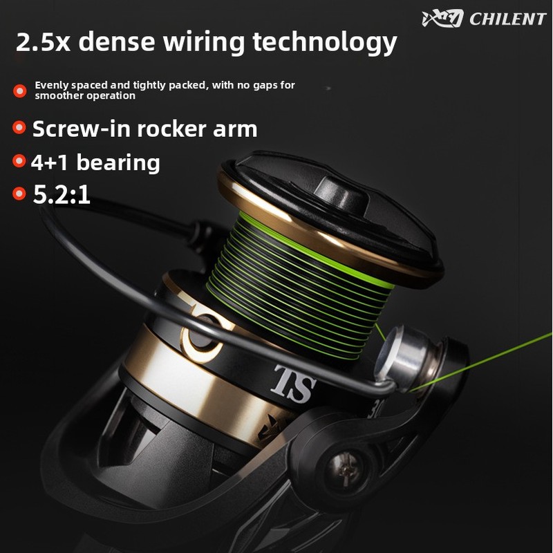 Mulinelli da pesca in metallo  - Ice Fishing Reel recensione e prezzo